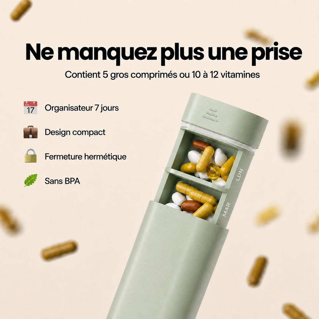 Pilulier Rasalia – Organisateur quotidien