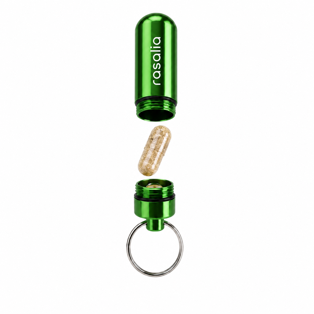 Mini Pilulier Porte-clés Rasalia