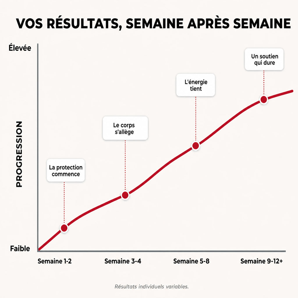Vos résultats semaine après semaine avec la grenade Rasalia