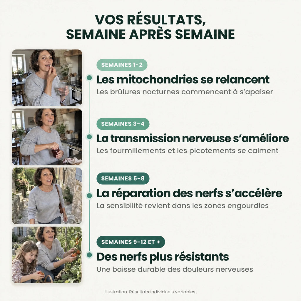 Vos résultats semaine après semaine